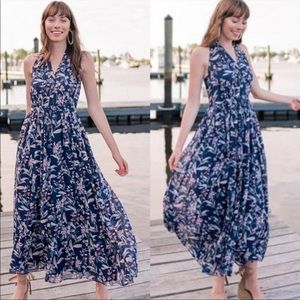Gal Meets Glam Siena Floral Maxi Dress Size 12 NEW